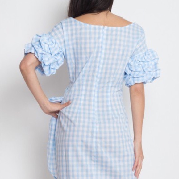 Gingham Dress-CLEARANCE - Picture 6 of 7